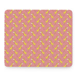 Cute Giraffe Pattern Print Mouse Pad