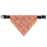 Cute Giraffe Pattern Print Over The Collar Dog Bandana