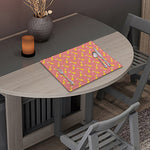 Cute Giraffe Pattern Print Placemat