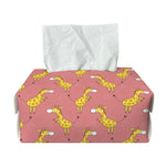 Cute Giraffe Pattern Print Rectangle Tissue Box Cover