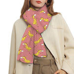 Cute Giraffe Pattern Print Scarf
