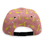 Cute Giraffe Pattern Print Snapback Cap