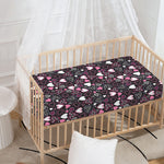 Cute Girly Heart Pattern Print Baby Crib Sheet