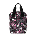 Cute Girly Heart Pattern Print Bible Tote Bag