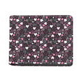 Cute Girly Heart Pattern Print Bifold Wallet