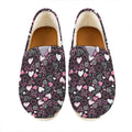 Cute Girly Heart Pattern Print Casual Shoes