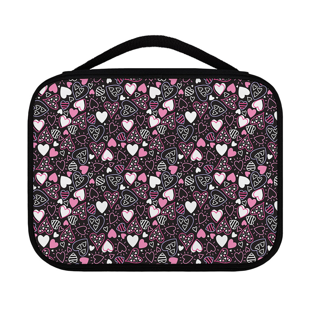 Cute Girly Heart Pattern Print Classic Bible Case