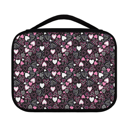 Cute Girly Heart Pattern Print Classic Bible Case