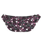 Cute Girly Heart Pattern Print Fanny Pack