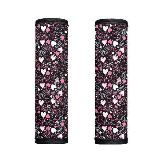 Cute Girly Heart Pattern Print Handle Covers