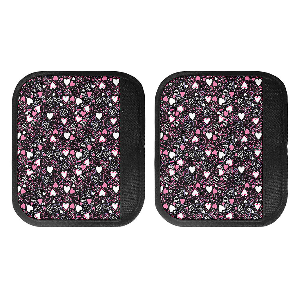 Cute Girly Heart Pattern Print Handle Covers