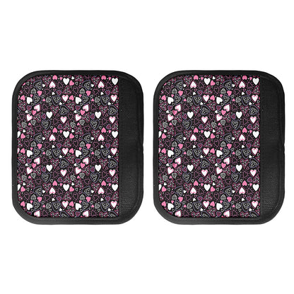 Cute Girly Heart Pattern Print Handle Covers