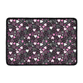 Cute Girly Heart Pattern Print Kitchen Mat