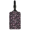Cute Girly Heart Pattern Print Luggage Tag