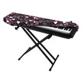 Cute Girly Heart Pattern Print Piano Keyboard Cover