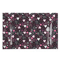 Cute Girly Heart Pattern Print Placemat