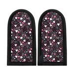 Cute Girly Heart Pattern Print Skillet Handle Cover