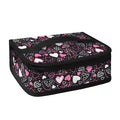 Cute Girly Heart Pattern Print Small Lunch Bag