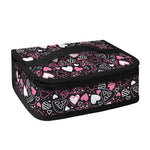 Cute Girly Heart Pattern Print Small Lunch Bag