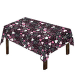 Cute Girly Heart Pattern Print Tablecloth