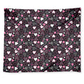 Cute Girly Heart Pattern Print Tapestry