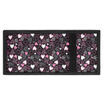 Cute Girly Heart Pattern Print Trifold Wallet