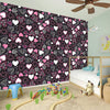 Cute Girly Heart Pattern Print Wall Sticker