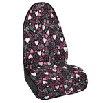 Cute Girly Heart Pattern Print Waterproof Car Seat Cover