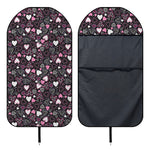 Cute Girly Heart Pattern Print Waterproof Car Seat Cover