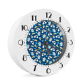Cute Girly Unicorn Pattern Print Alarm Clock