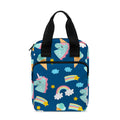 Cute Girly Unicorn Pattern Print Bible Tote Bag