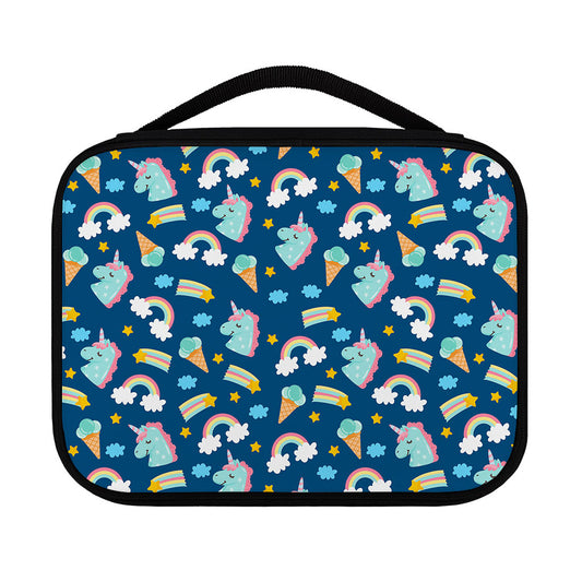 Cute Girly Unicorn Pattern Print Classic Bible Case