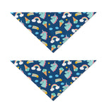 Cute Girly Unicorn Pattern Print Dog Bandana
