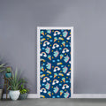 Cute Girly Unicorn Pattern Print Door Sticker