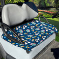 Cute Girly Unicorn Pattern Print Golf Cart Seat Cover