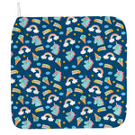 Cute Girly Unicorn Pattern Print Hand Towel