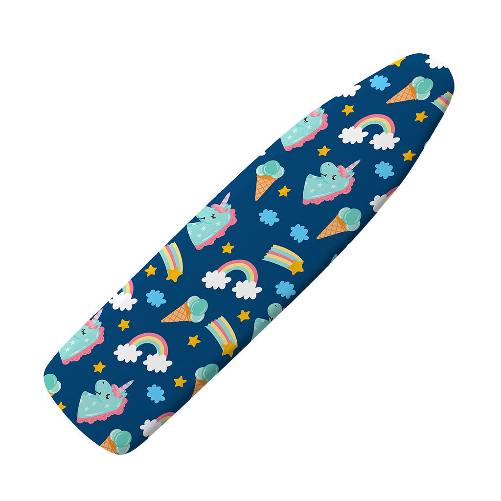 Cute Girly Unicorn Pattern Print Ironing Board Cover