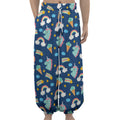 Cute Girly Unicorn Pattern Print Lantern Pants