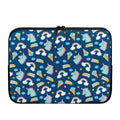 Cute Girly Unicorn Pattern Print Laptop Sleeve