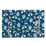 Cute Girly Unicorn Pattern Print Placemat