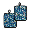 Cute Girly Unicorn Pattern Print Pot Holders