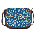 Cute Girly Unicorn Pattern Print Saddle Bag