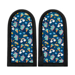 Cute Girly Unicorn Pattern Print Skillet Handle Cover