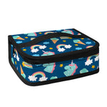 Cute Girly Unicorn Pattern Print Small Lunch Bag