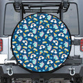 Cute Girly Unicorn Pattern Print Tire Cover