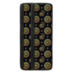 Cute Gold Boho Elephant Pattern Print Refrigerator Handle Covers