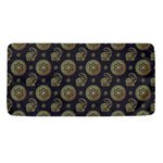 Cute Gold Boho Elephant Pattern Print Towel