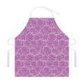Cute Grape Pattern Print Adjustable Apron