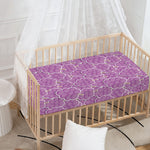 Cute Grape Pattern Print Baby Crib Sheet