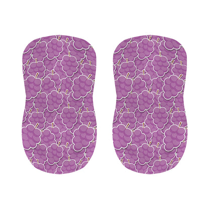 Cute Grape Pattern Print Bar Stool Covers